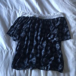 off the shoulder top